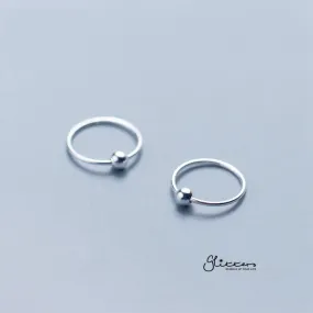 20GA Sterling Silver Bendable Nose Hoop Rings