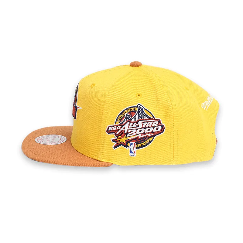 [6HSSMM20272-GSWGOLD] Golden State Warriors All Star Yellow Men's Snapback