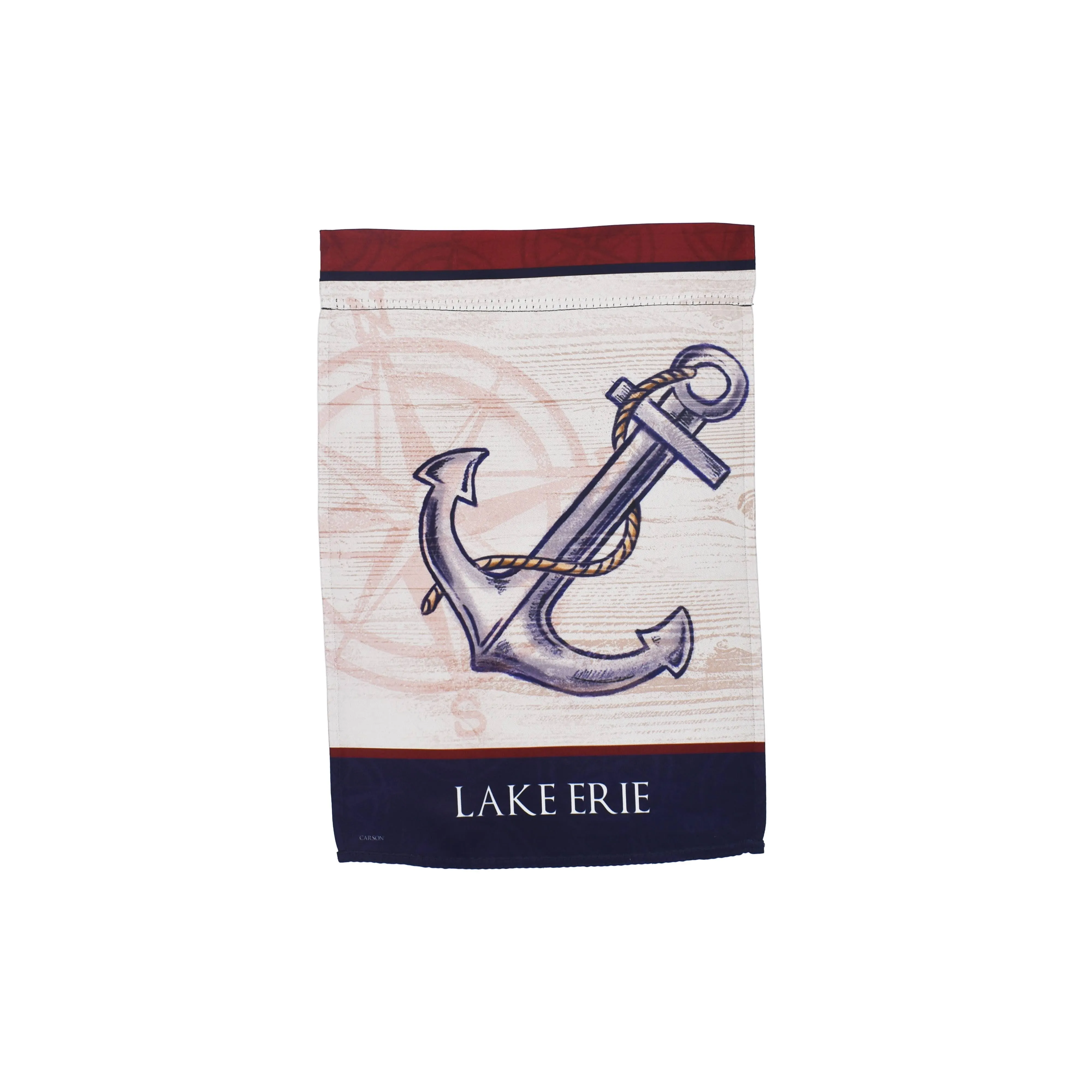 Anchor Life Lake Erie Garden Flag