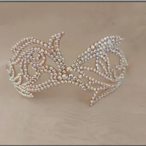 Ballroom Chic AB Crystal Bun Elegance