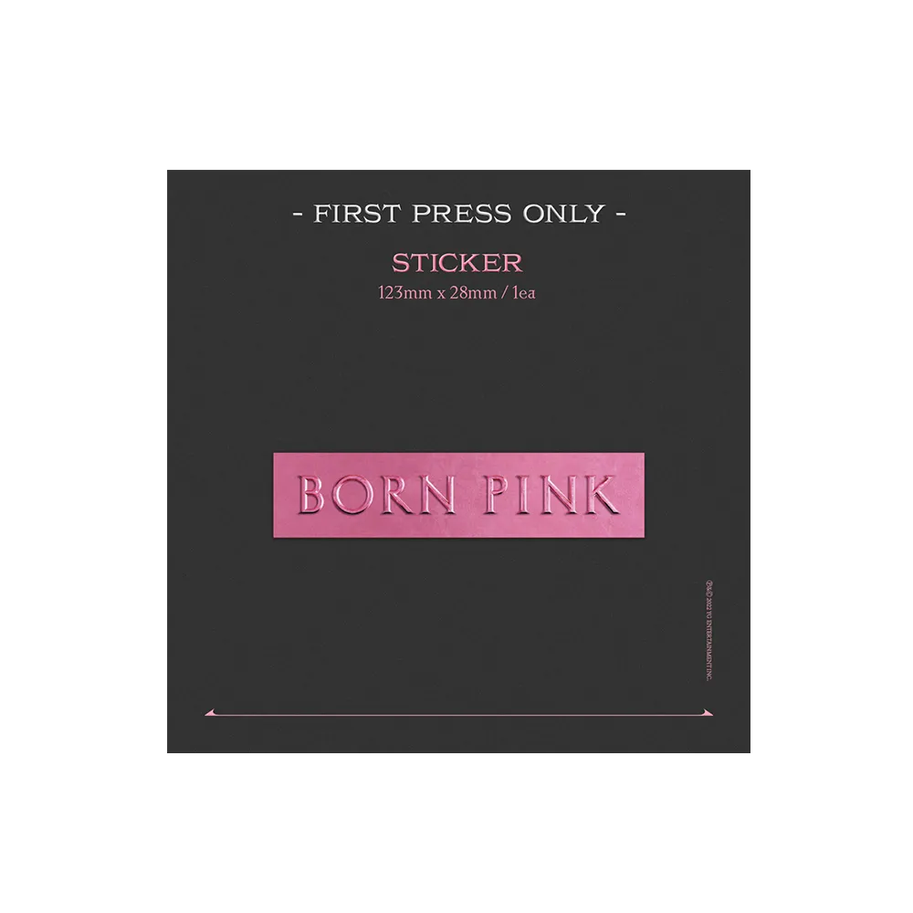 BORN PINK Exclusive Box Set - Pink Version