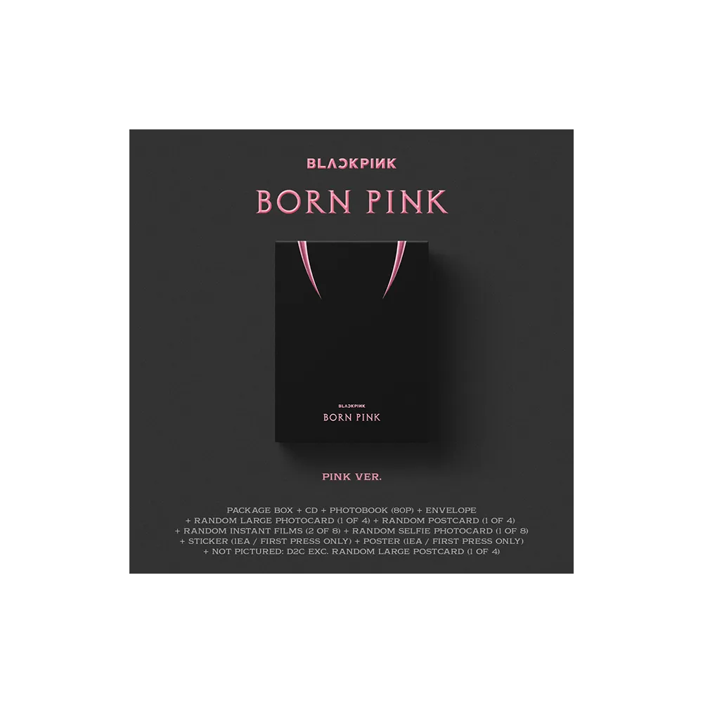 BORN PINK Exclusive Box Set - Pink Version