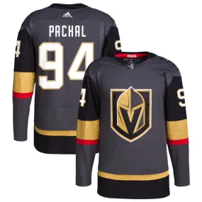 Brayden Pachal Vegas Golden Knights adidas Alternate Authentic Pro Jersey - Gray