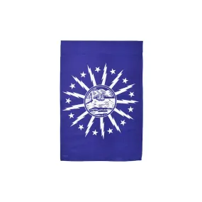 Buffalo City Flag Double Sided Garden Flag