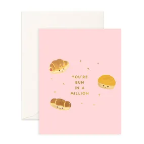 Bun In A Million - Greeting Card