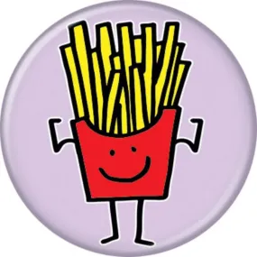 Button - Create Strong Fries