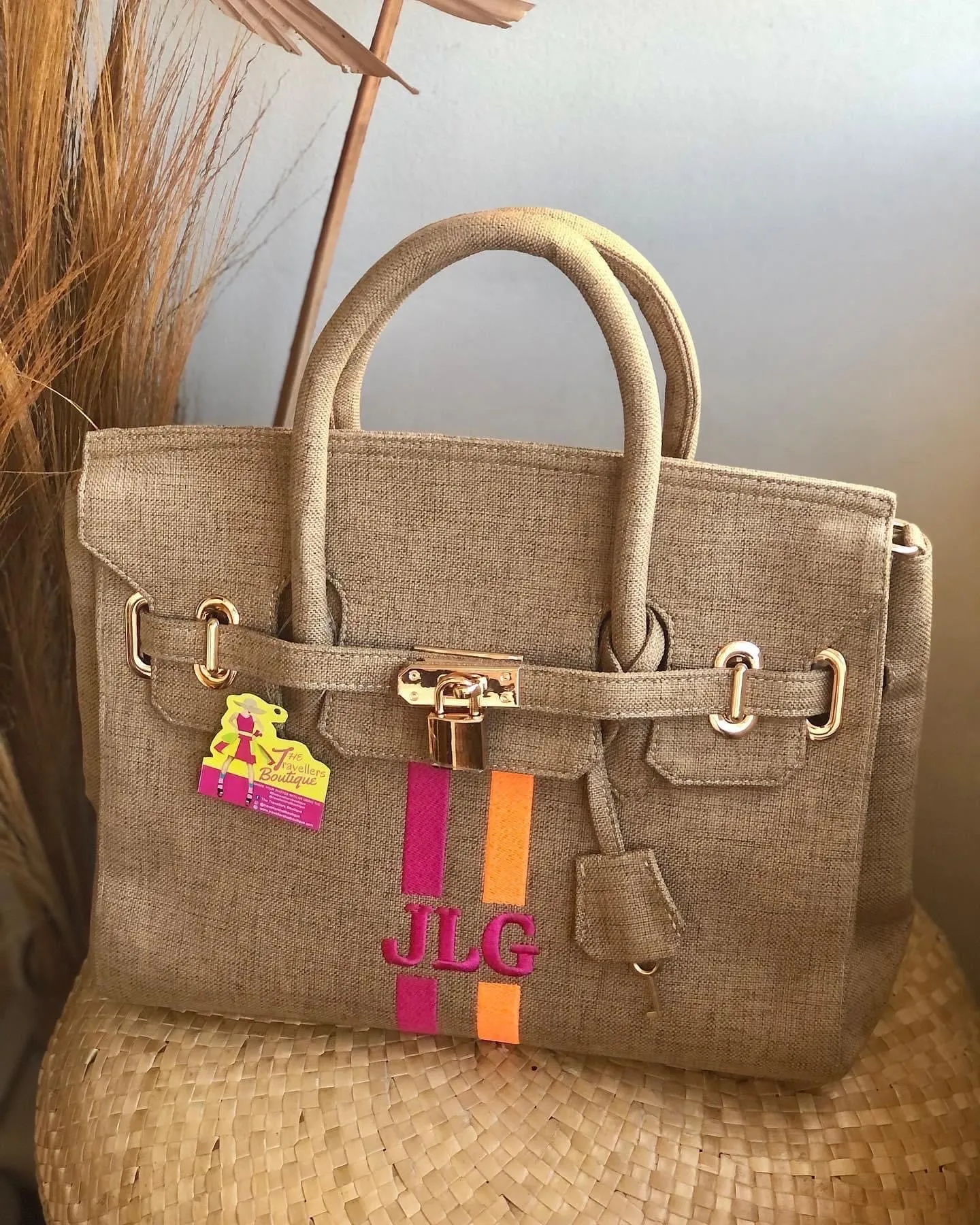 Canvas Birkin Stripe