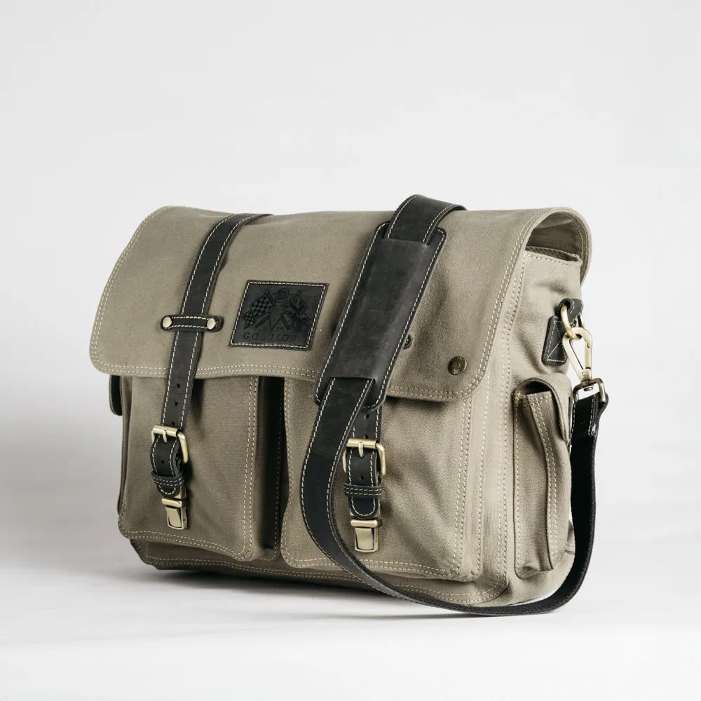 Canvas Crossbody Satchel