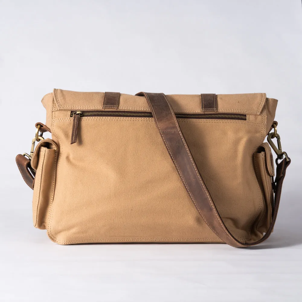 Canvas Crossbody Satchel