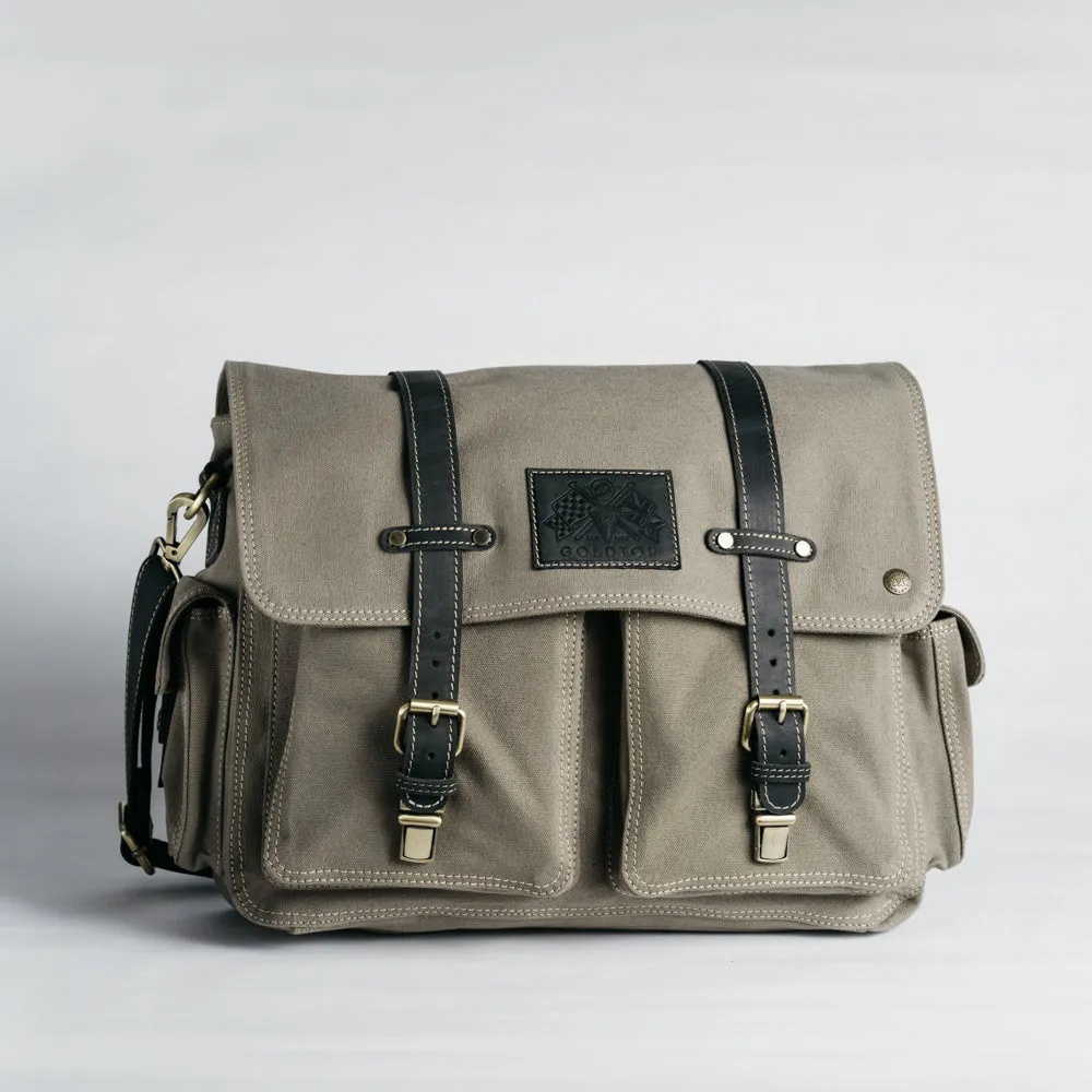 Canvas Crossbody Satchel