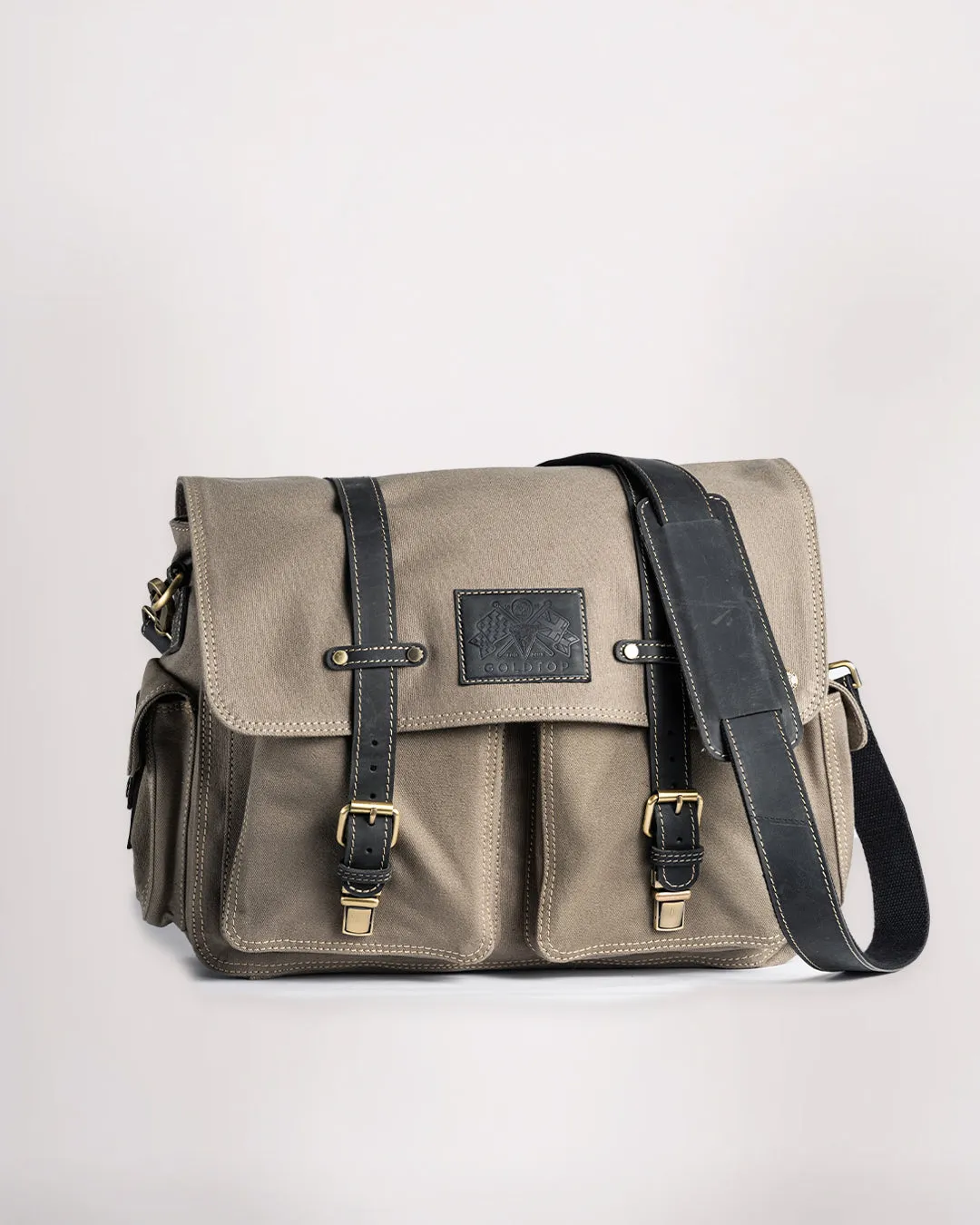 Canvas Crossbody Satchel