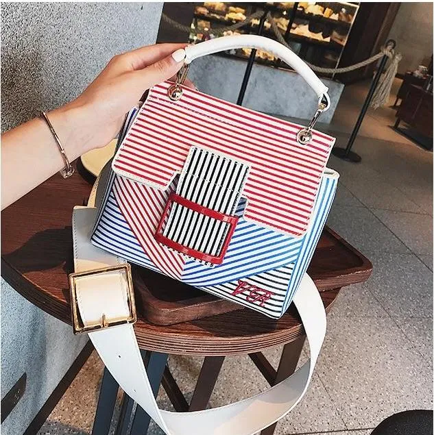 Celeste Stripes Bag