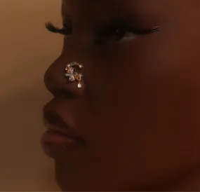 Chicago Flower Gems 2.0 Nose Stud