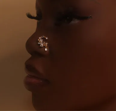 Chicago Flower Gems 2.0 Nose Stud