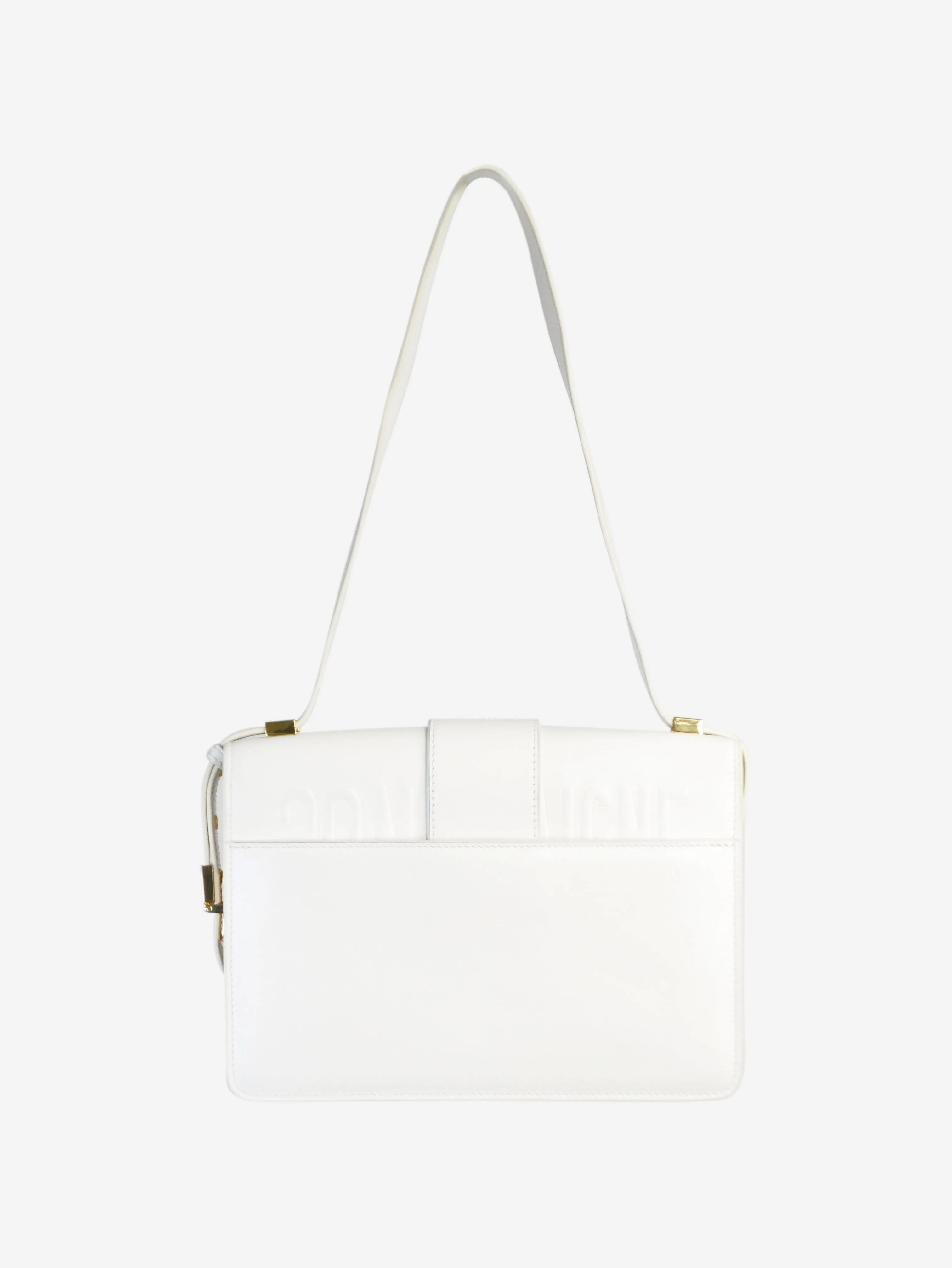 Cream 2019 30 Montaigne gold hardware shoulder bag