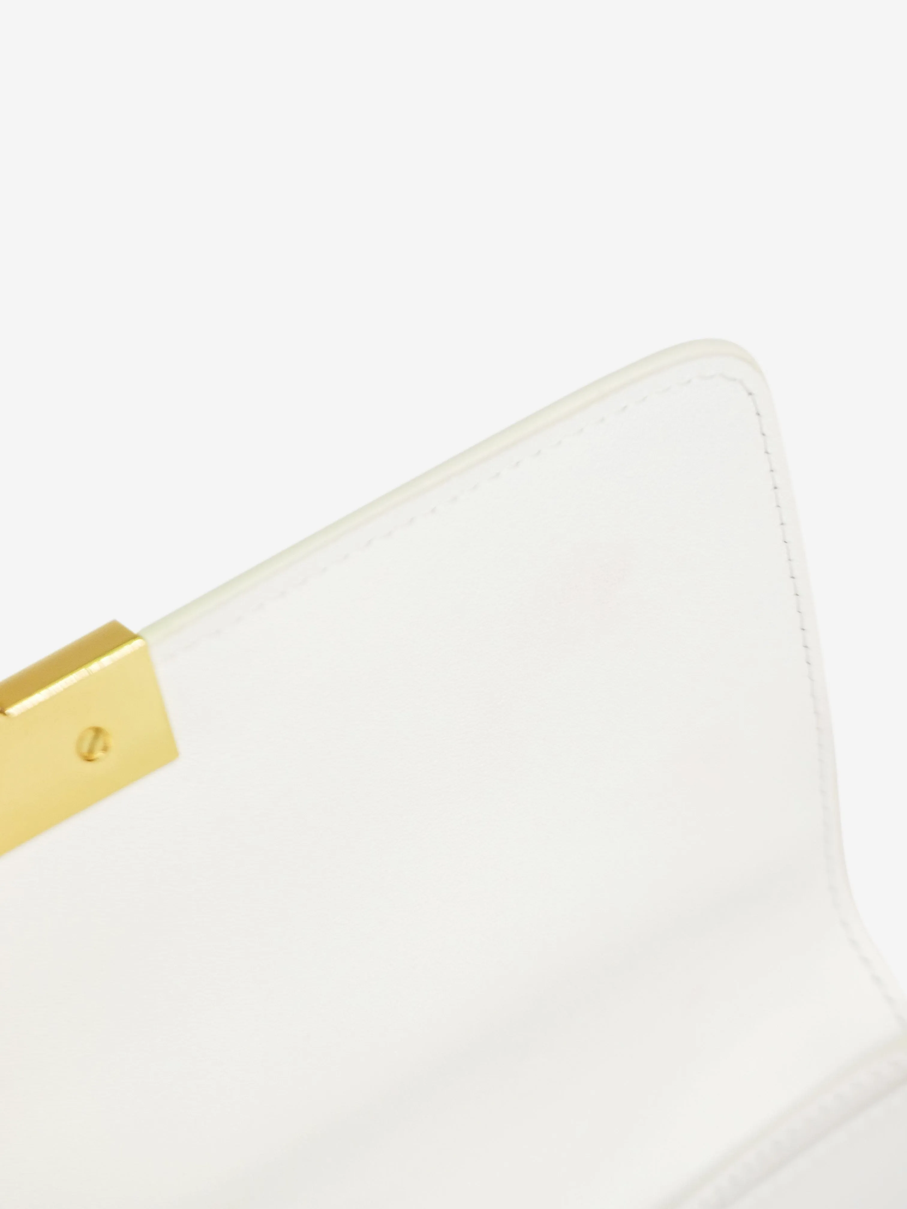 Cream 2019 30 Montaigne gold hardware shoulder bag