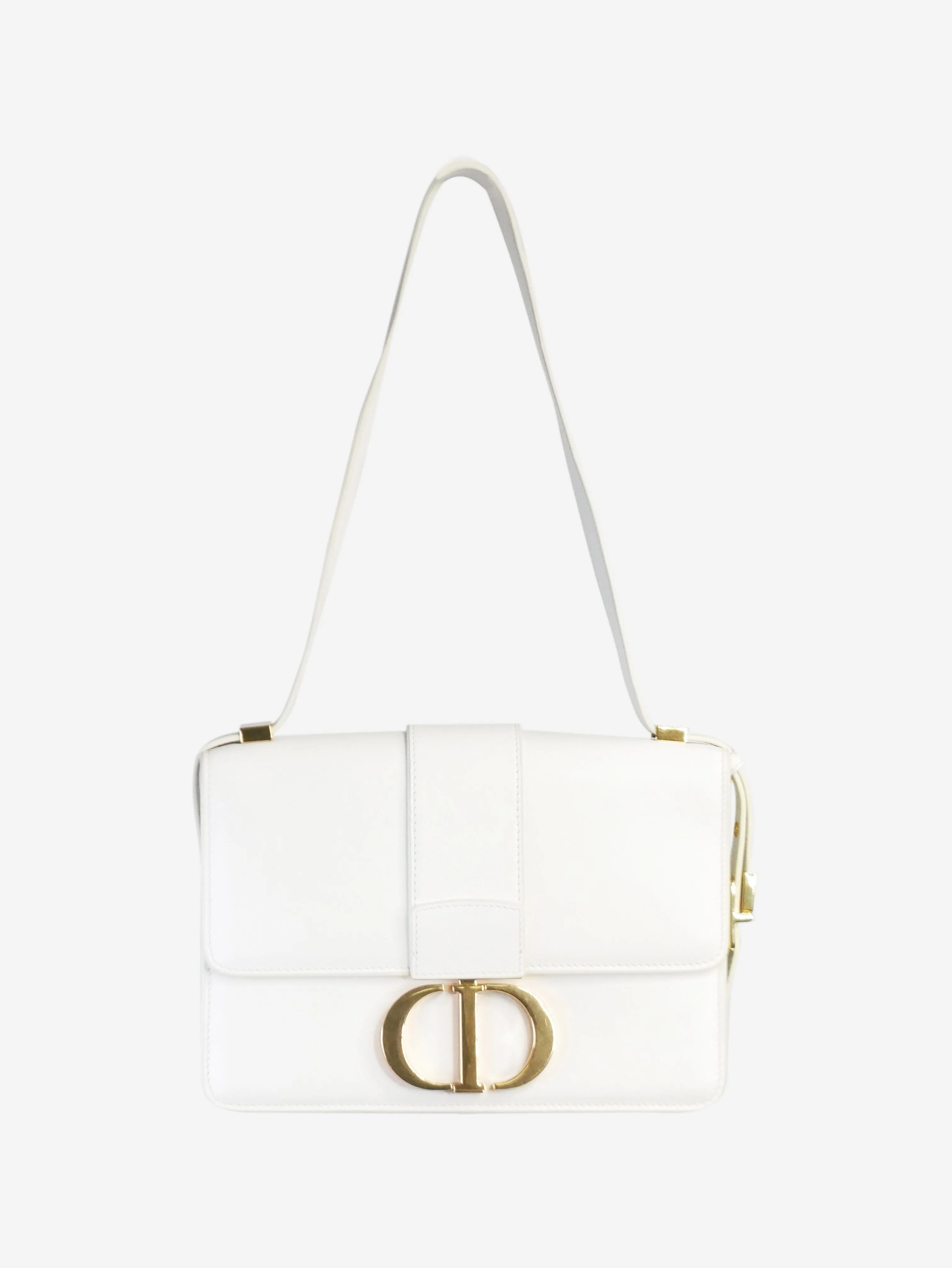 Cream 2019 30 Montaigne gold hardware shoulder bag