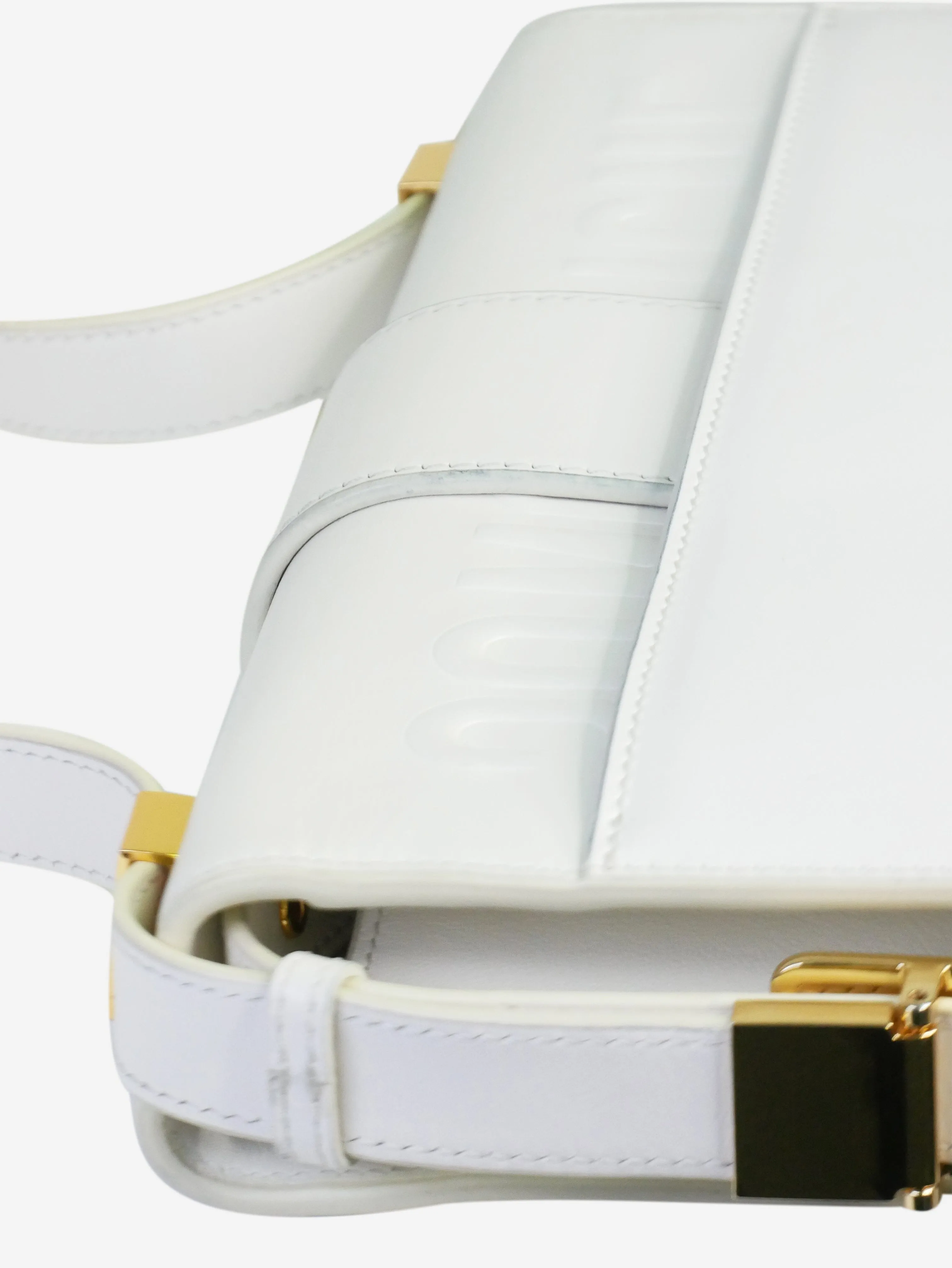 Cream 2019 30 Montaigne gold hardware shoulder bag