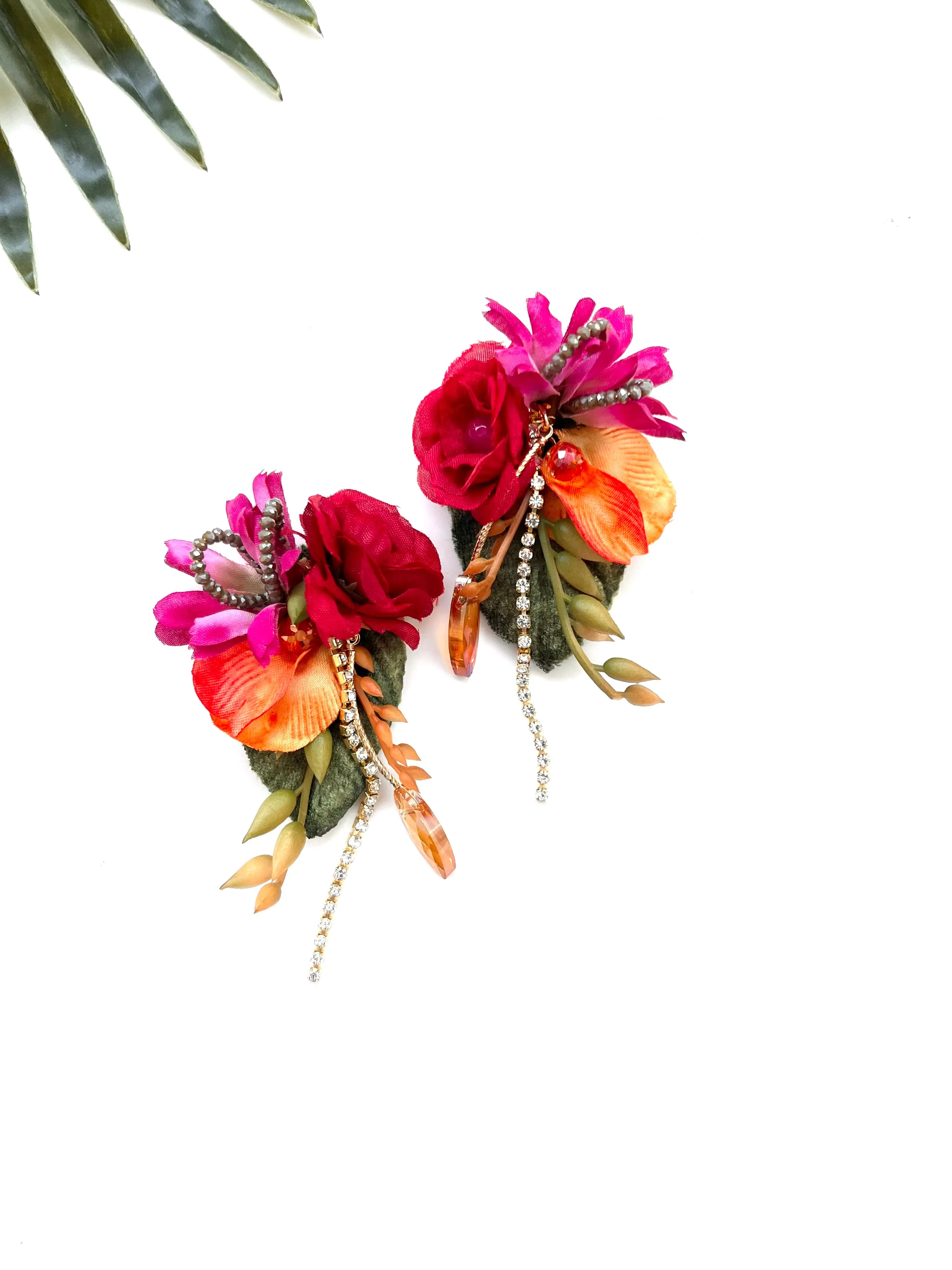 dainty garden party earrings - luau II