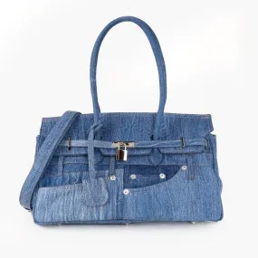 Denim Birkin - Longer Handle