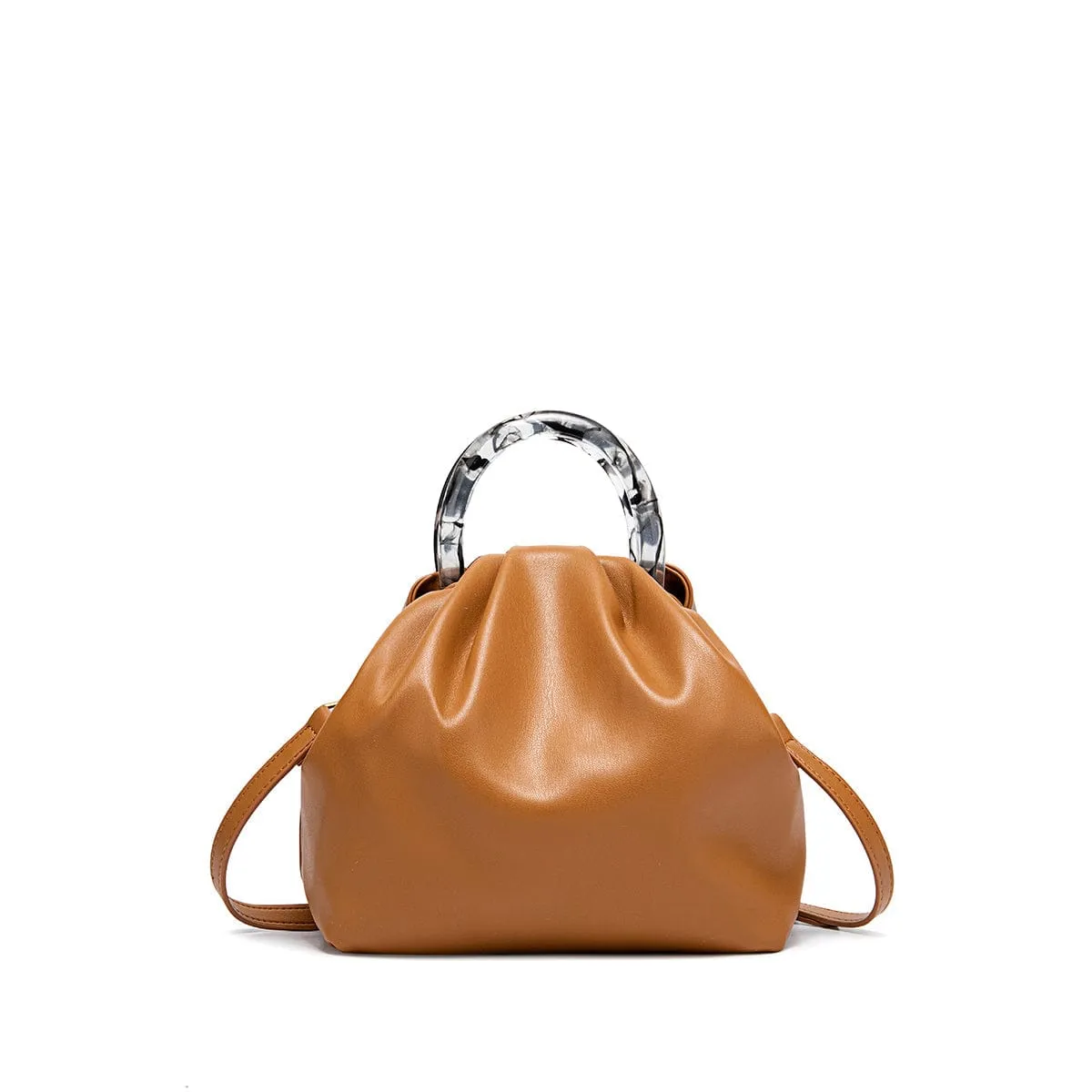 Dumpling Small Vegan Leather Tote | Multiple Colours