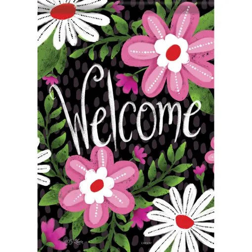 Flowers & Vines  - Garden Flag