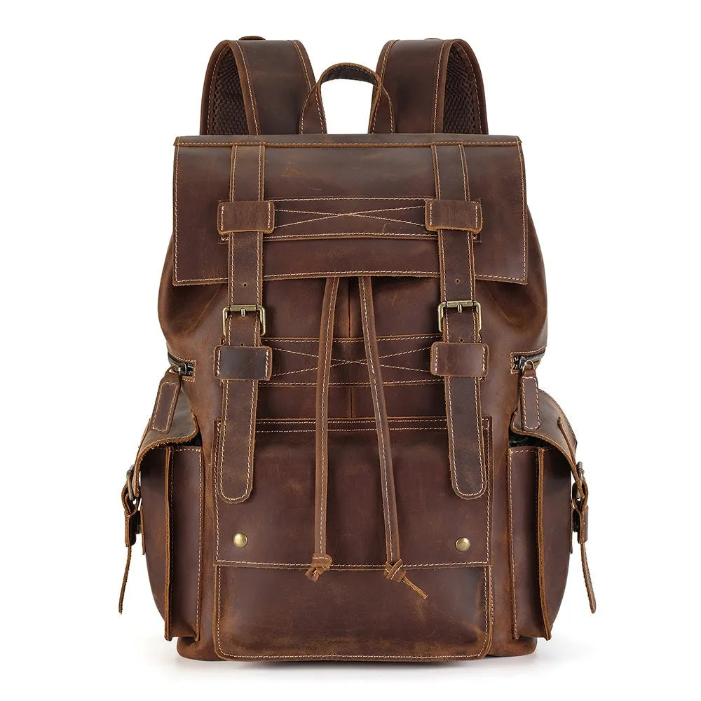 Genuine Cowhide Laptop Back Pack