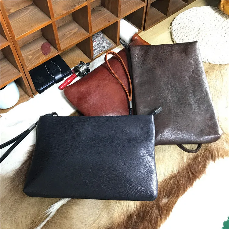 Genuine Leather Clutch Purse For Men