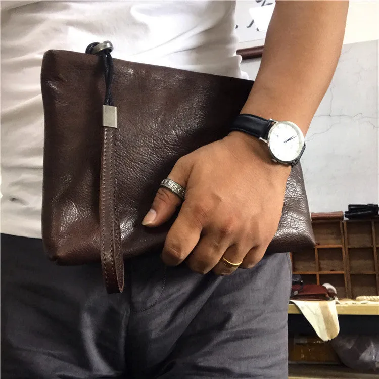 Genuine Leather Clutch Purse For Men