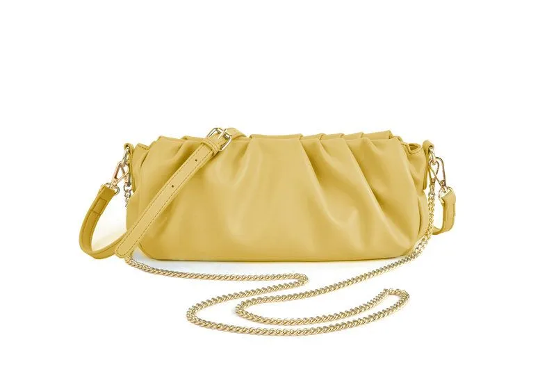 Gianotti Tory Scrunch Faux Leather Crossbody Bag 00292V