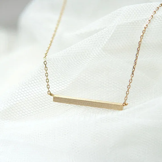 Golden Bar Necklace