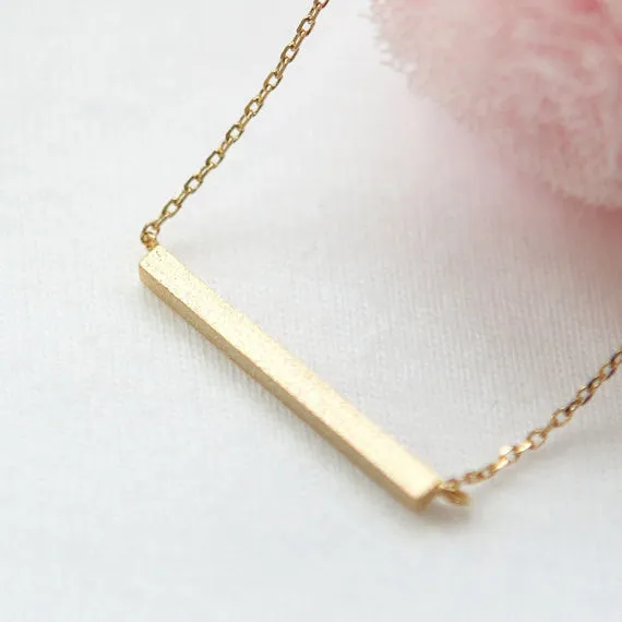 Golden Bar Necklace