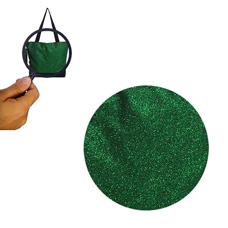 Green Glitter NGIL Canvas Tote Bag