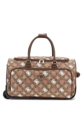 GUESS ELIETTE LOGO WHEELED WEEKENDER BAG