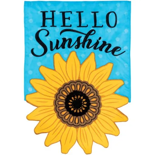 Hello Sunshine - Garden Flag