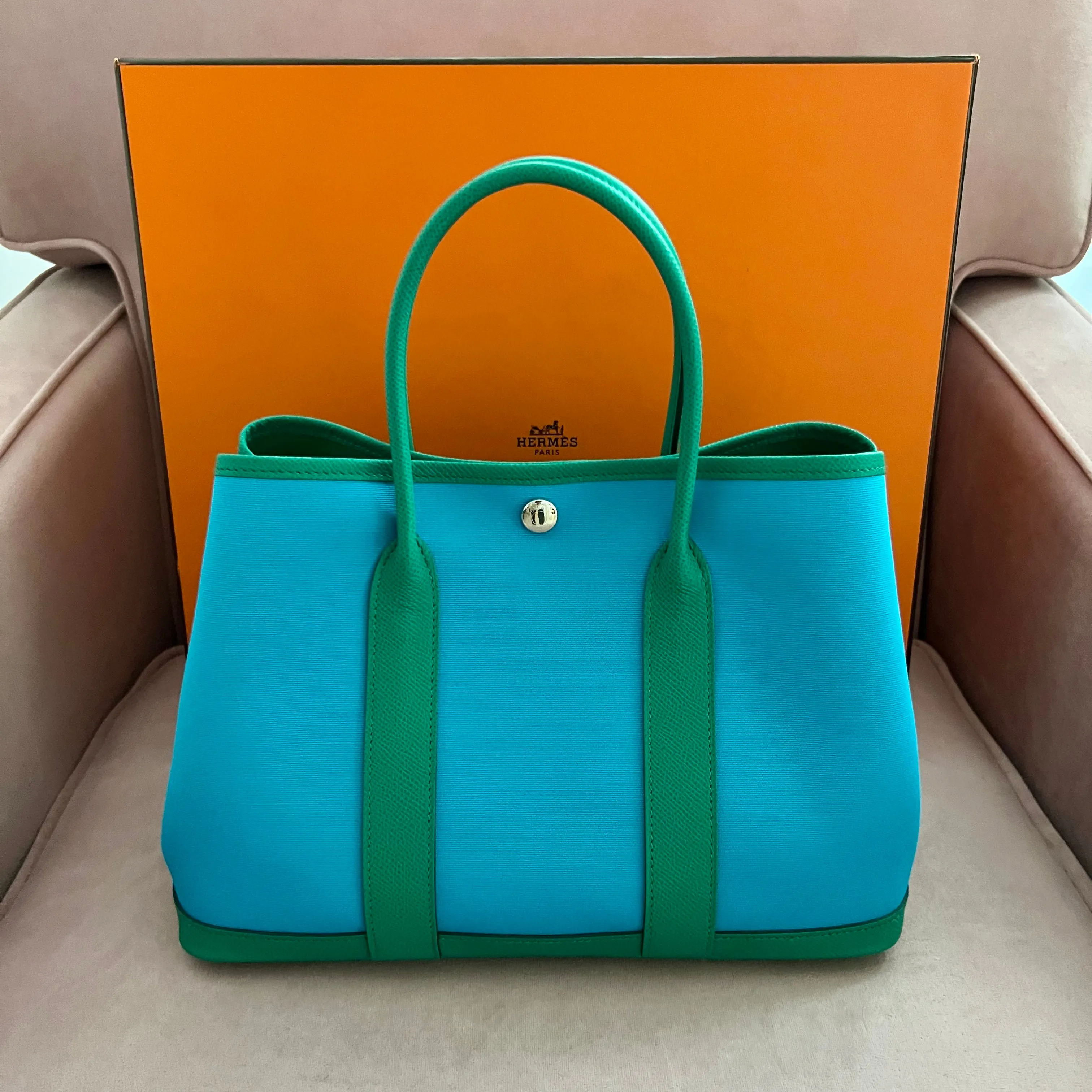 Hermes Garden Party Bag