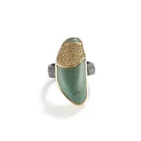 Indonesian Beach Pebble Ring