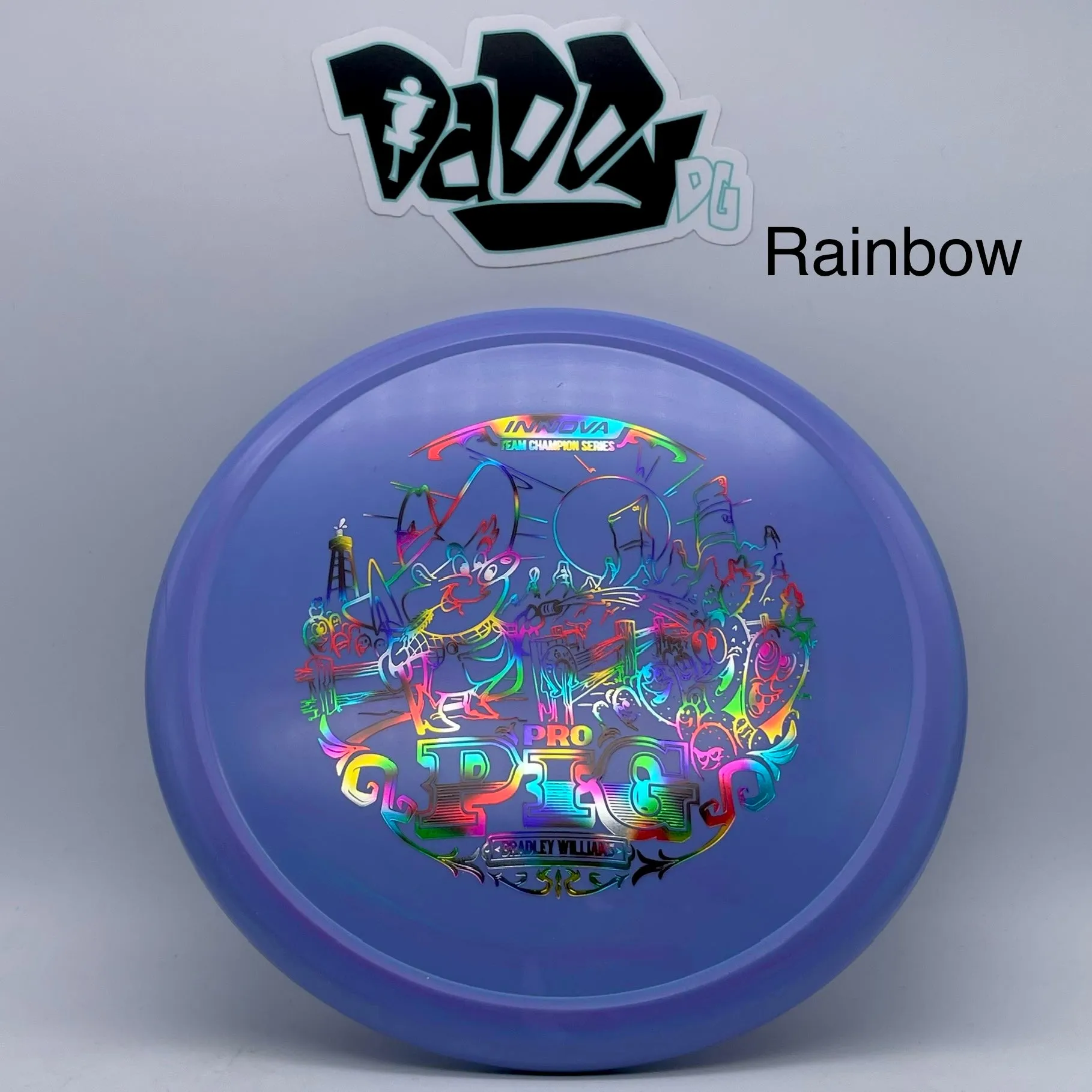 Innova Color Glow Pro Pig Bradley Williams 2022 Tour Series Putt & Approach