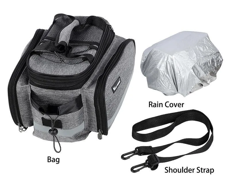 Large Capacity Rainproof Bicycle Rear Rack Bag