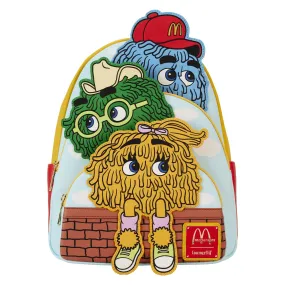 Loungefly McDonald's Triple Pocket Fry Guys Mini Backpack