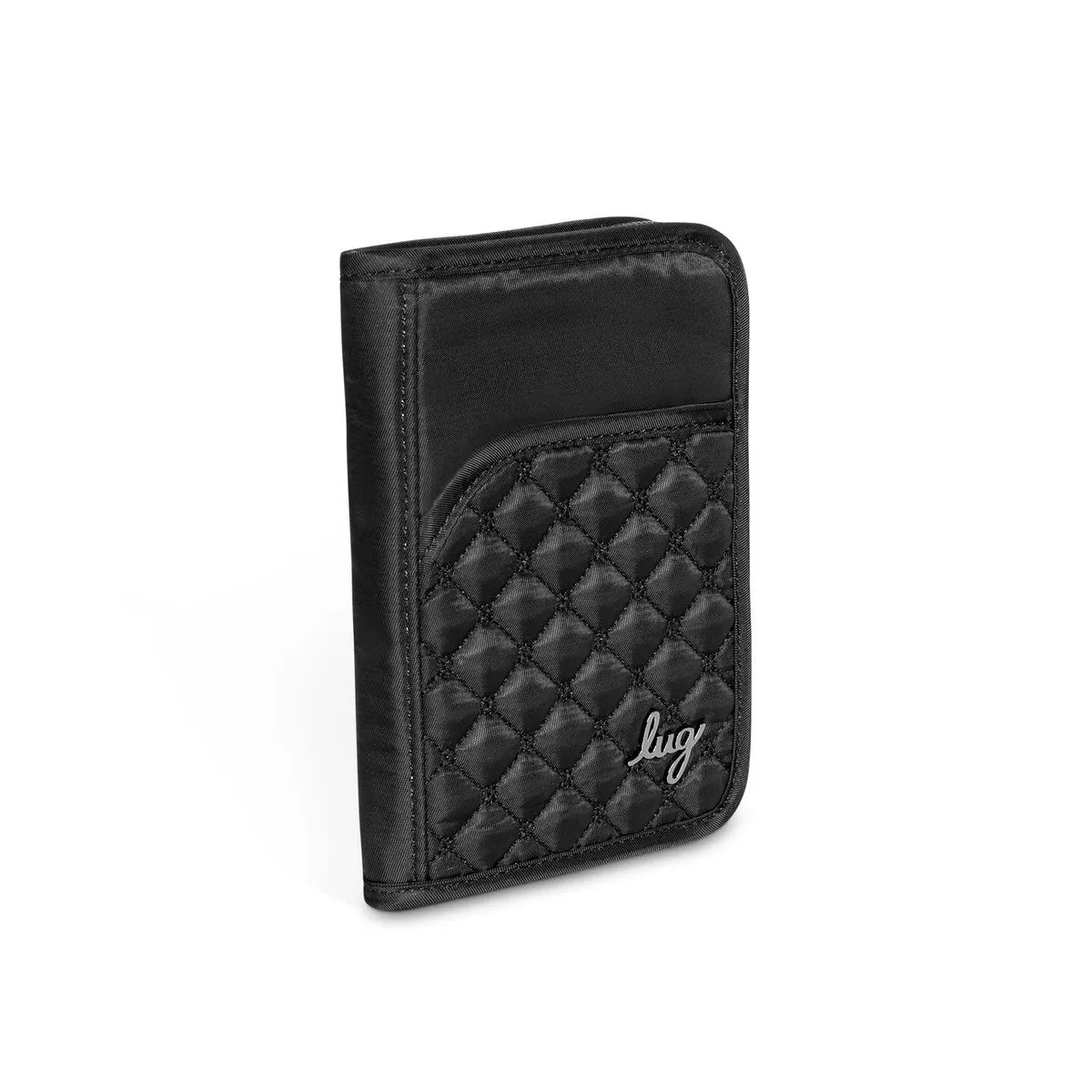 LUG Pilot Passport Wallet in Black