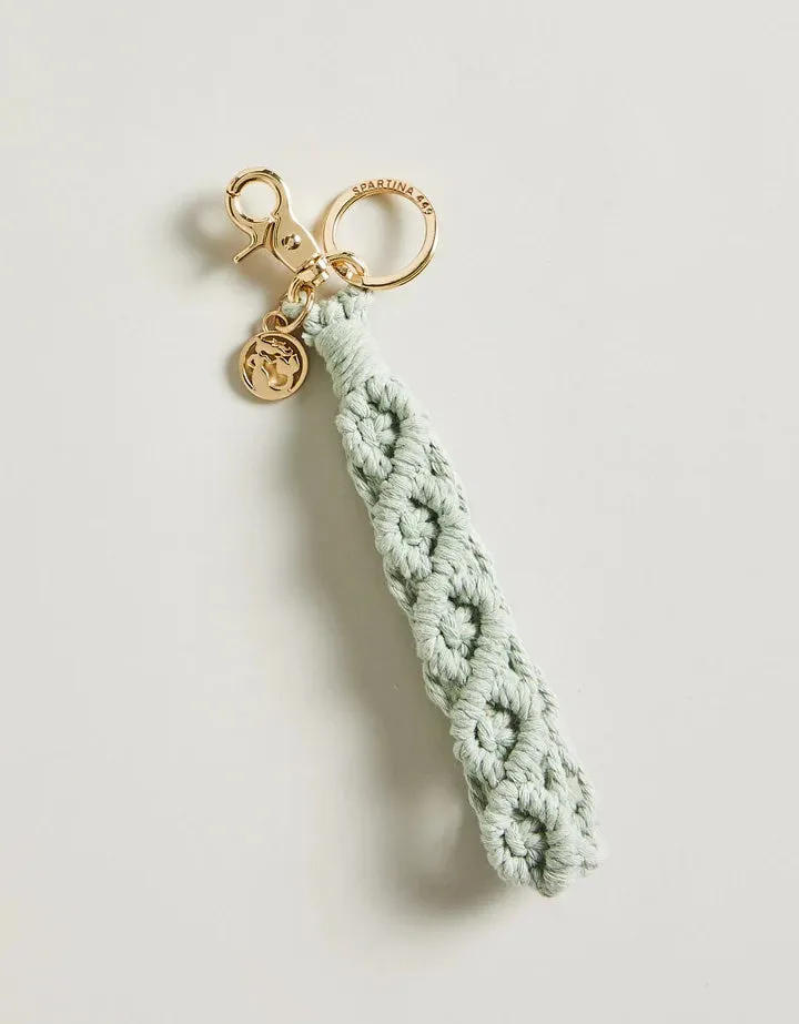 Macrame Wristlet Keychain