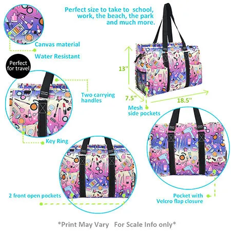 Makeover Dream NGIL Zippered Caddy Large Organizer Tote Bag