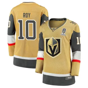 Nicolas Roy  Vegas Golden Knights Fanatics Branded Women's 2023 Stanley Cup Champions Home Breakaway Jersey - Gold