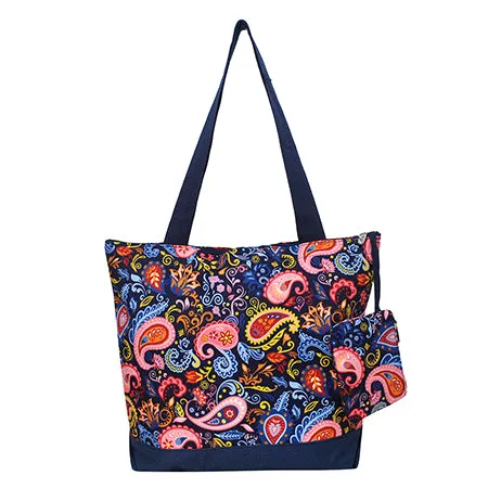 Paisley Whirl NGIL Canvas Tote Bag