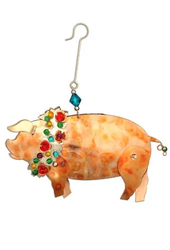 Prizewinning Pig Ornament