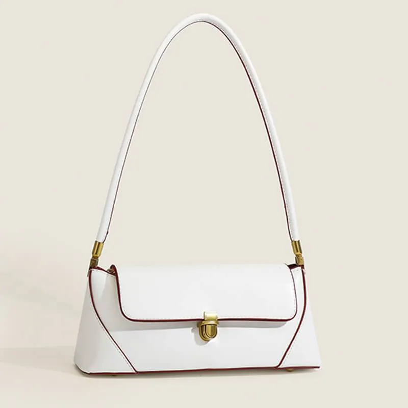 Pure Color Shoulder Bag