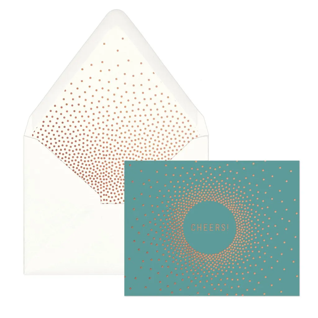 Radiate Cheers | Envelope & Note Cards