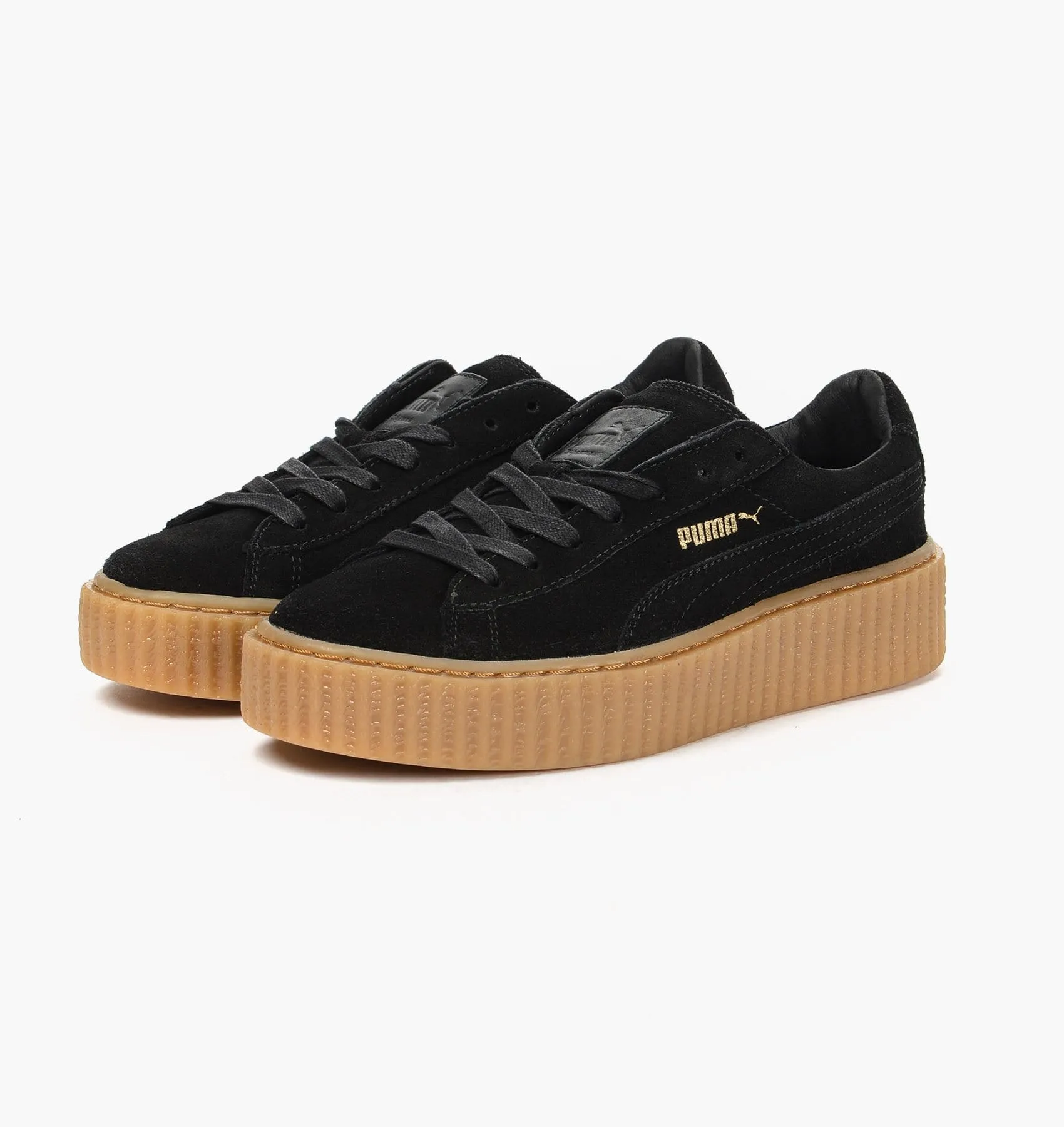 Rihanna x PUMA Suede Creeper Black-Gum