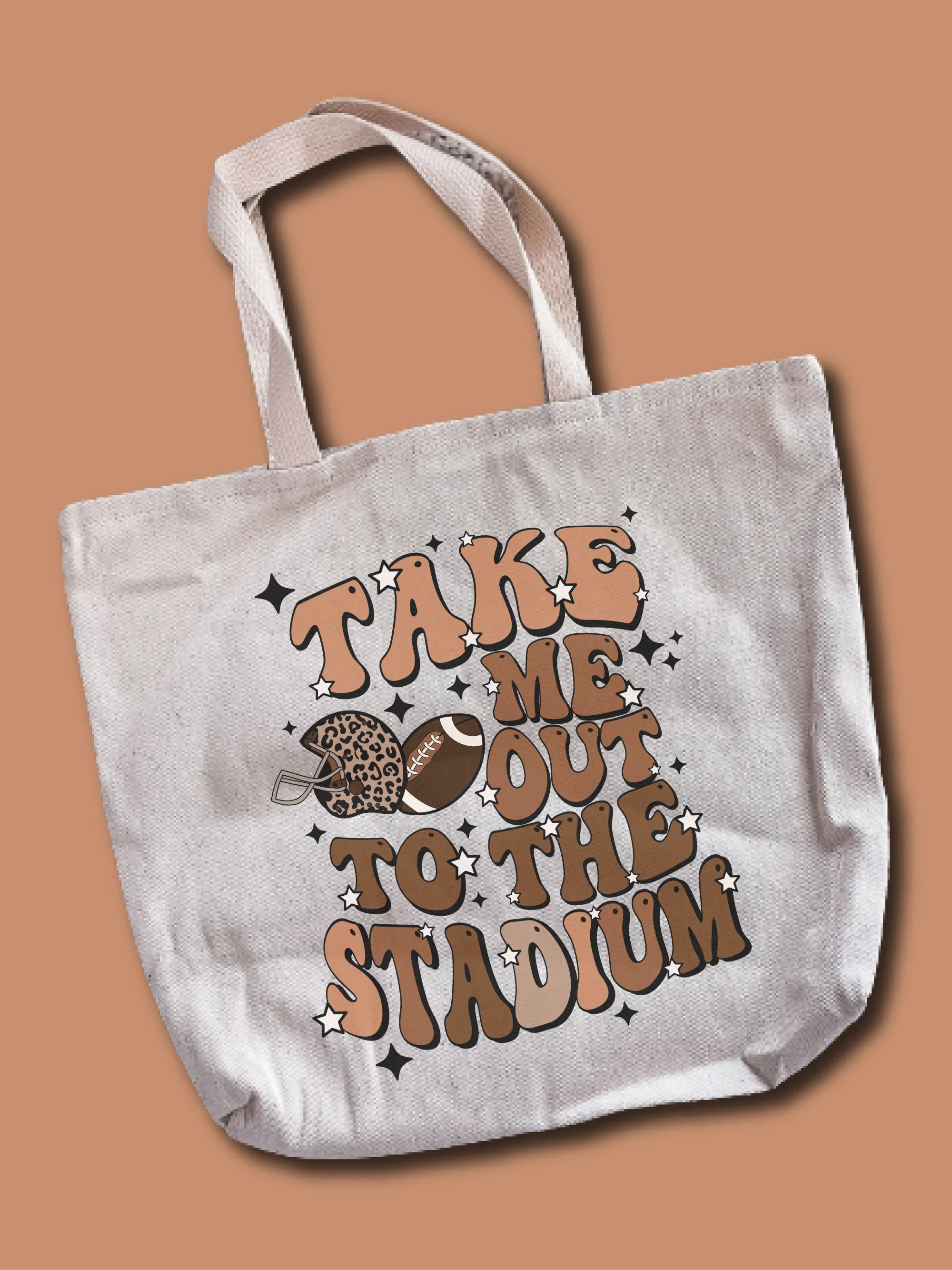 Take Me Out To The Stadium Tote Bag